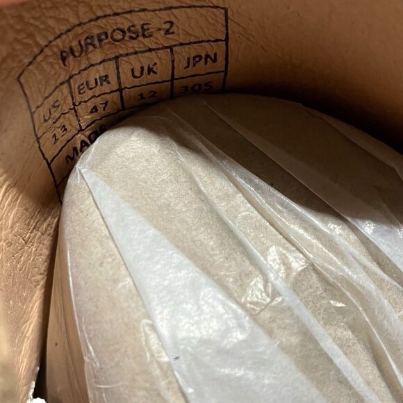 BRUNO MARC NEW YORK Shoes Mens 13 Purpose Brown Leather Oxford Dress - Picture 3 of 13